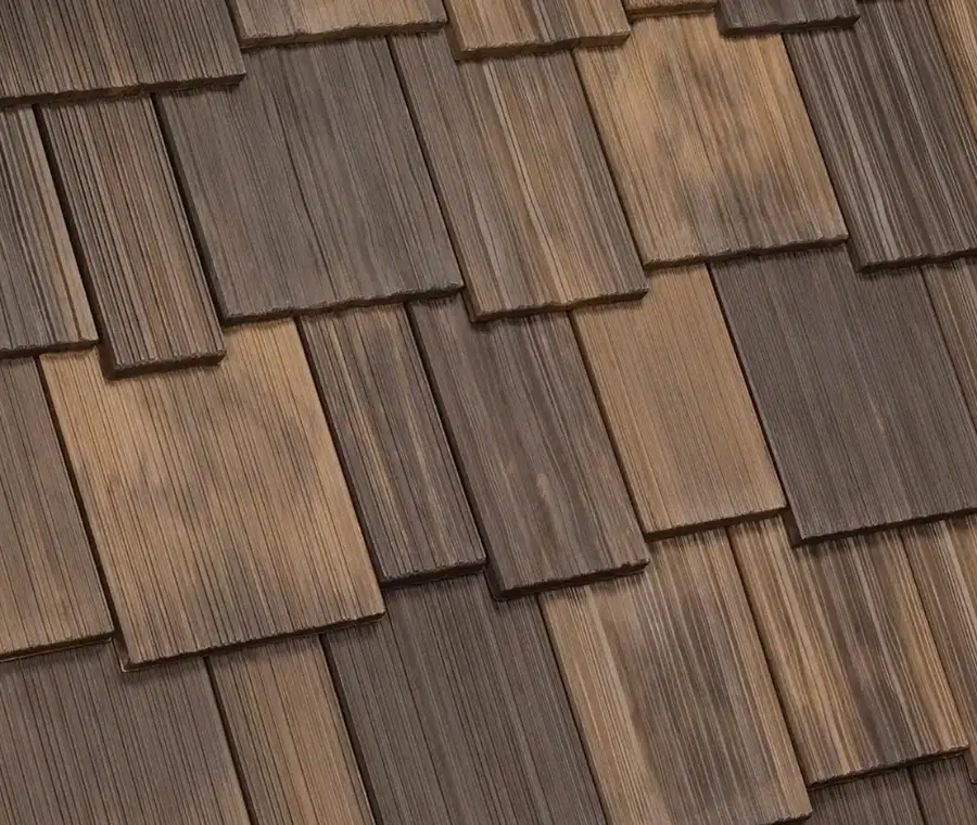 Aged Cedar Davinci Multi Width Shakes