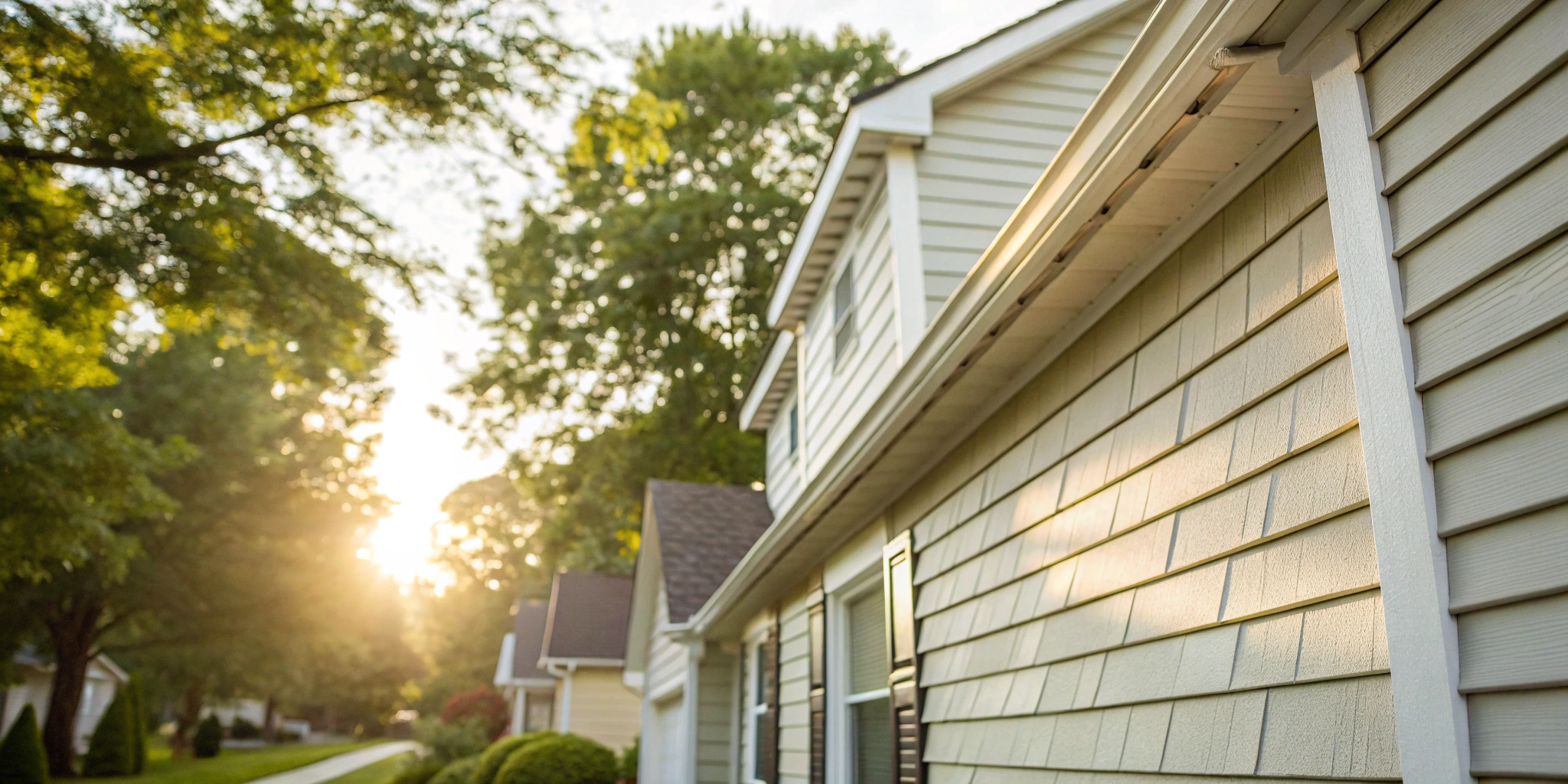 A home with professionally installed James Hardie siding by a certified contractor.