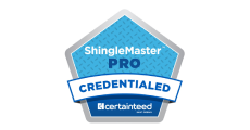 CertainTeed ShingleMaster certification badge